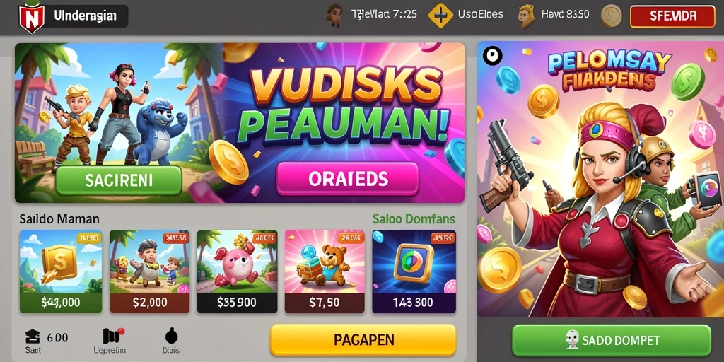 g9vip - Mode multiplayer yang memungkinkan bermain dengan teman.